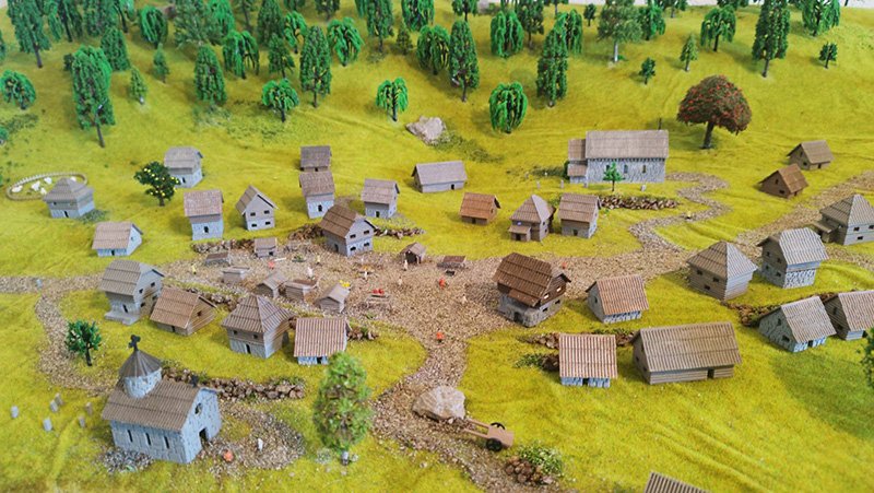 3D maketa Srednjovjekovnog Brskova